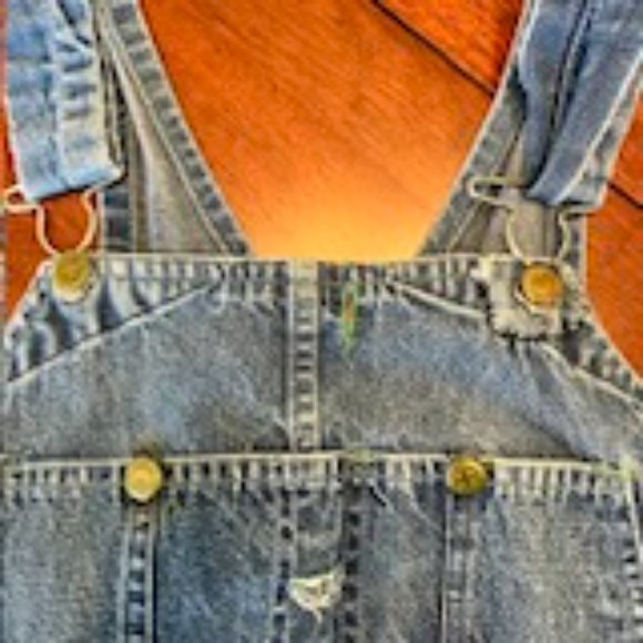 VTG Oshkosh BGosh Overalls Men's 42x30 Bibs Sanforized Union Made Vestbak USA - Picture 11 of 11